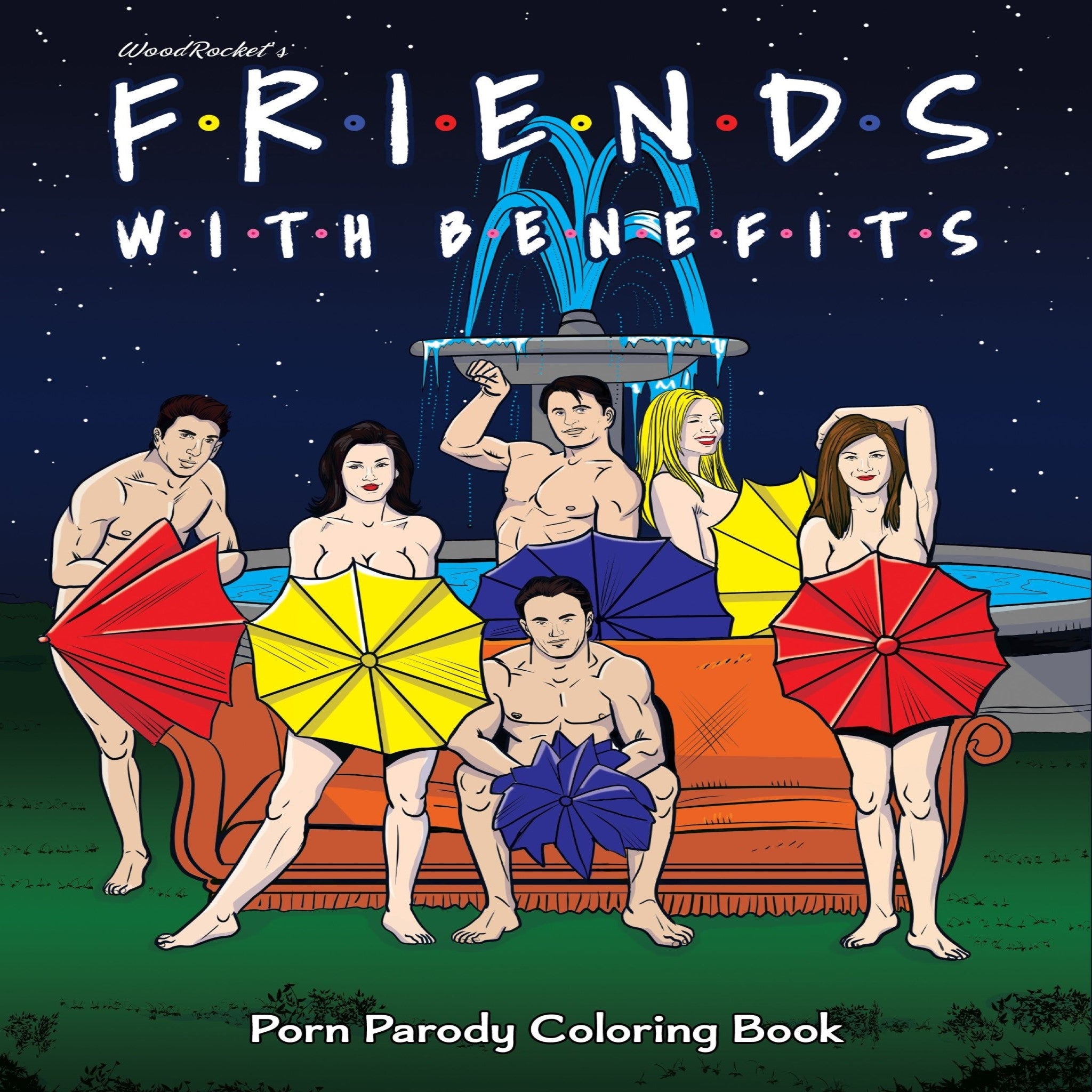 Friends Porn Parody Coloring Book | porn parody coloring book – Medusas