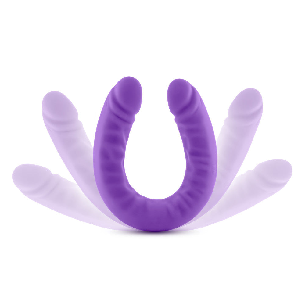 18-inch U-shaped silicone double dildo for G-spot and double penetration play; body-safe and hypoallergenic.

18-inch silicone dildo, double penetration dildo, G-spot silicone dildo, Purio silicone dildo, U-shaped double dildo, realistic silicone dildo, UltraSilk smooth dildo, body-safe silicone dildo, hypoallergenic double dildo, Blush Novelties Ruse, flexible double dildo, water-based lube safe dildo, long double-ended dildo