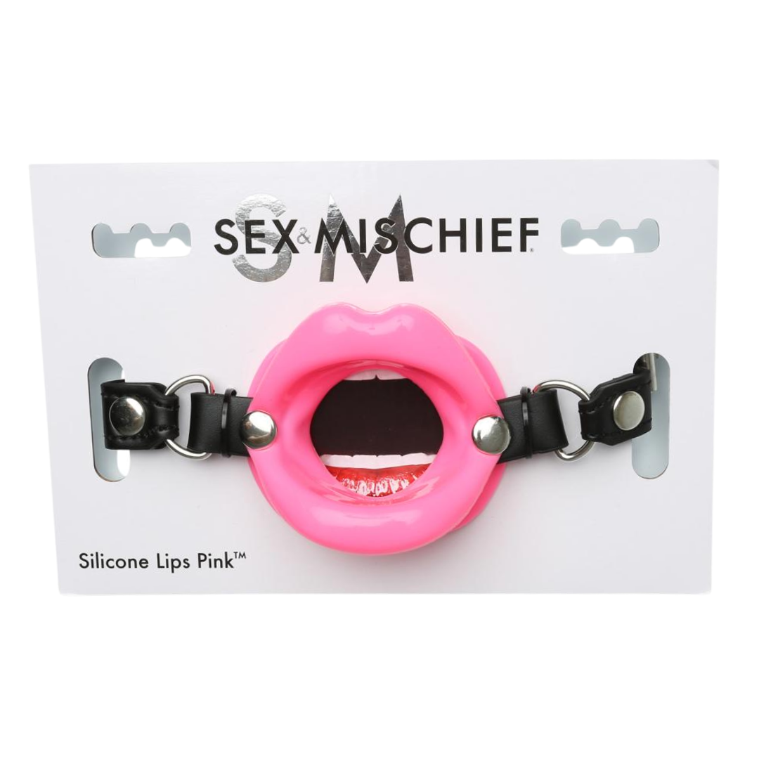 Silicone Lips Gag | Sex & Mischief by Sportsheets