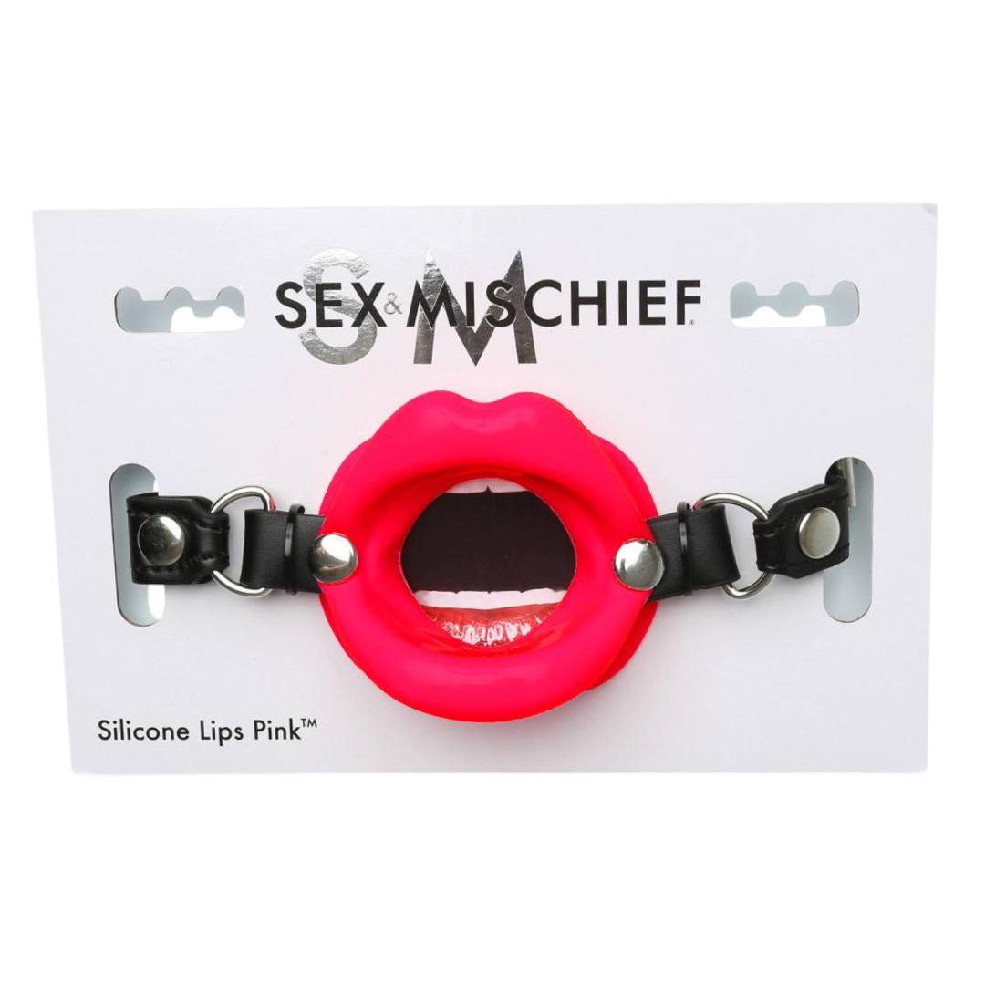 Silicone Lips Gag | Sex & Mischief by Sportsheets