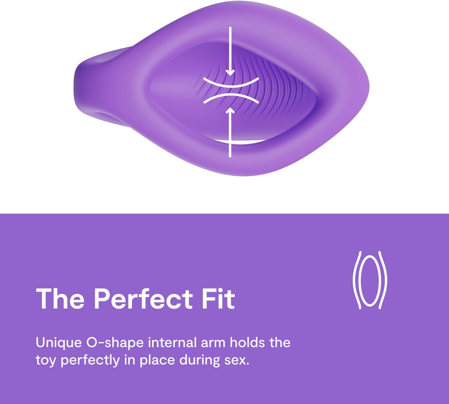 We-Vibe Sync O Rechargeable Silicone Couples Vibrator with Remote Control