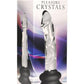 Crystal-clear glass dildo with realistic textures, temperature play capabilities, and removable silicone suction cup base.

Keywords: glass dildo, crystal clear dildo, borosilicate glass toy, temperature play dildo, suction cup glass dildo, realistic glass dildo, removable silicone base dildo, body-safe glass dildo, dishwasher-safe dildo, phthalate-free glass dildo, premium glass pleasure toy, glass dildo for anal play, glass sex toy, temperature-safe glass dildo