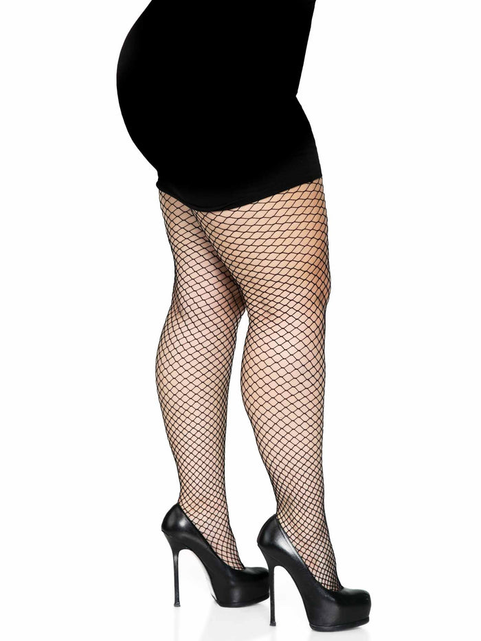 Gaia Spandex Net Industrial Tights by Leg Avenue, bold fishnet design with a flattering fit, perfect for lingerie, costumes, or casual wear.

fishnet tights, industrial net tights, spandex hosiery, Leg Avenue tights, versatile fishnet leggings, lingerie tights, bold net stockings, plus-size fishnet tights, Halloween tights, stylish hosiery