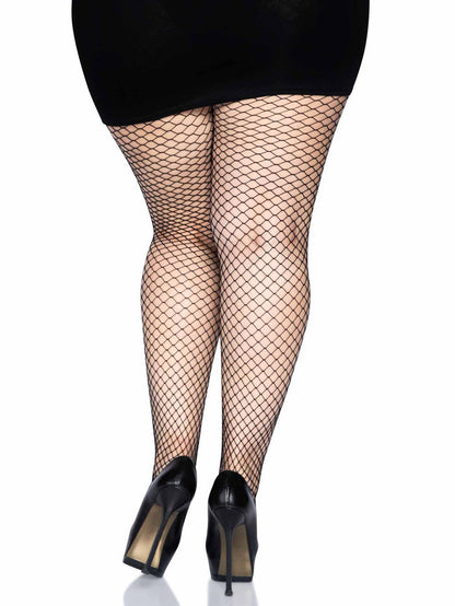 Gaia Spandex Net Industrial Tights by Leg Avenue, bold fishnet design with a flattering fit, perfect for lingerie, costumes, or casual wear.

fishnet tights, industrial net tights, spandex hosiery, Leg Avenue tights, versatile fishnet leggings, lingerie tights, bold net stockings, plus-size fishnet tights, Halloween tights, stylish hosiery