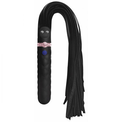 Vibra-Lasher 9x Vibrating Silicone Dildo Flogger ♥ Master Series