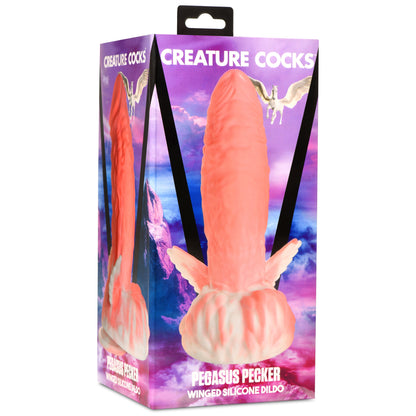 Pegasus Pecker Winged Silicone Dildo | Creature Cock