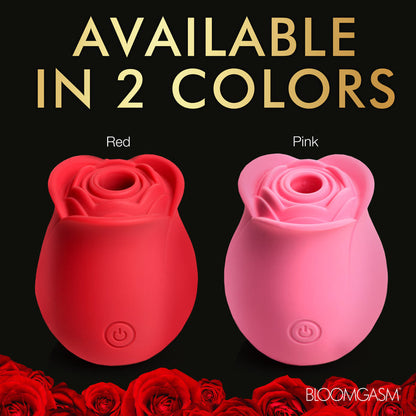 The Perfect Rose ♥  Rechargeable Silicone Clitoral Stimulator ♥ Bloomgasm