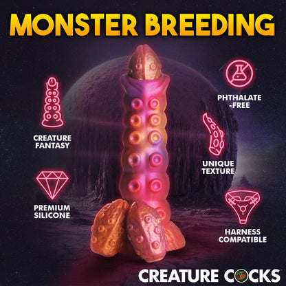 Nymphoid Ovipositor Dildo with ribbed shaft, silicone eggs, and harness compatibility.
alien ovipositor dildo, silicone ovipositor eggs, fantasy roleplay dildo, creature cock ovipositor, phthalate-free silicone dildo, harness-compatible ovipositor, sunset-colored fantasy dildo, ribbed ovipositor shaft, soft silicone eggs.