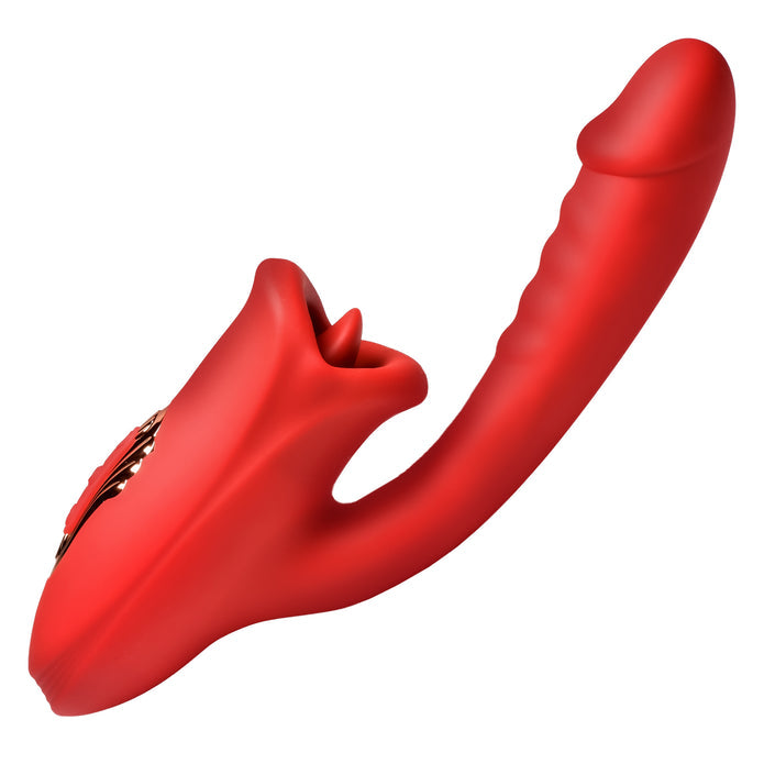 rabbit vibrator, clit-kissing vibrator, dual-stimulation vibrator, premium silicone rabbit vibe, ribbed shaft vibrator, G-spot and clit stimulator, waterproof rabbit vibrator, rechargeable vibrator, powerful vibration rabbit, Deep Kiss vibrator, kissing mouth vibrator, lickgasm rabbit toy, flexible shaft vibrator, high-tech rabbit vibrator, women’s vibrating sex toy, phthalate-free vibrator, showerproof vibrator, vibrators for women, gifts under $100, rabbit vibes with tongue stimulation, lick and vibe dual