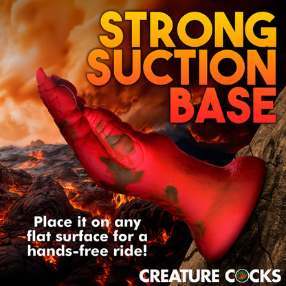 Demon claw silicone dildo with suction-cup base, textured fingers, and harness compatibility.

demon claw dildo, fantasy silicone dildo, Creature Cocks Demon Claw, clawed hand dildo, red and black dildo, harness-compatible dildo, suction cup dildo, premium silicone toy, phthalate-free dildo, textured fantasy dildo