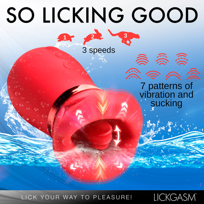 Kissing-mouth clitoral stimulator with suction, tongue movement, and vibration, made of premium silicone with soft, squishy lips.

kissing-mouth clit stimulator, clit vibrator with suction, clitoral suction toy, kissing vibrator, tongue movement vibrator, soft lips clit toy, premium silicone vibrator, waterproof clit stimulator, rechargeable clit toy, buzzing suction toy, clitoral massager with lips, Lickgasm toy