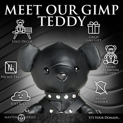 Gimp Teddy Bear Plushie + Detailed Vegan Gimp Outfit ♥ Master Series