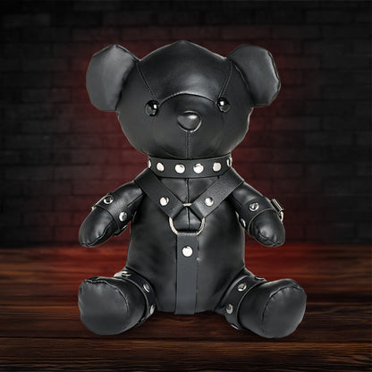 Gimp Teddy Bear Plushie + Detailed Vegan Gimp Outfit ♥ Master Series