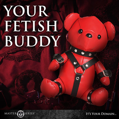 Gimp Teddy Bear Plushie + Detailed Vegan Gimp Outfit ♥ Master Series