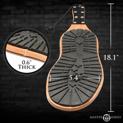 Tread Boot Paddle with Black Rubber Boot Sole ♥ Master Series