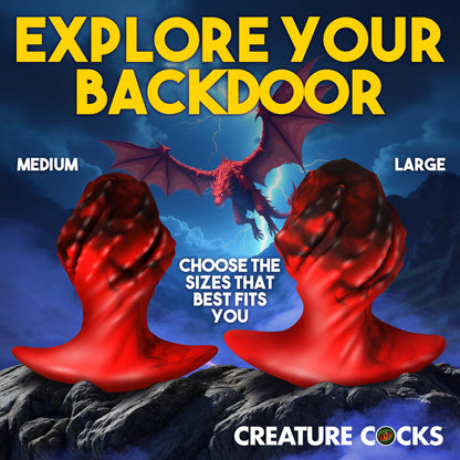 Dragon Spawn Egg Silicone Butt Plug | Creature Cocks