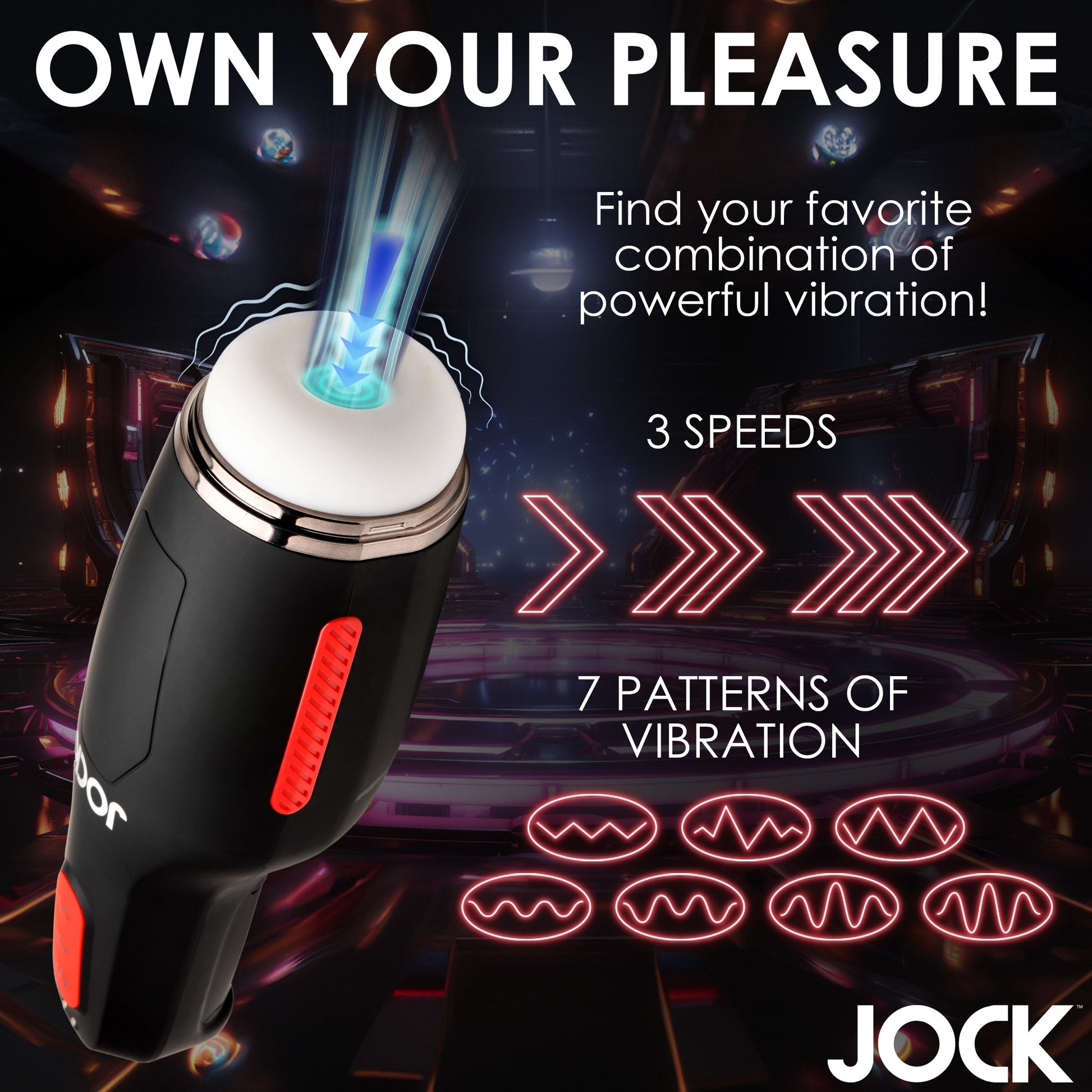 High-tech masturbator with suction and vibration, soft textured TPE sleeve, ergonomic handle, USB rechargeable, splashproof design, easy to clean.
Keywords: high-tech masturbator, suction masturbator for men, vibrating male masturbator, TPE sleeve sex toy, ergonomic handle masturbator, Boost button masturbator, rechargeable male sex toy, easy-to-clean masturbator, textured tunnel masturbator, splashproof masturbator.