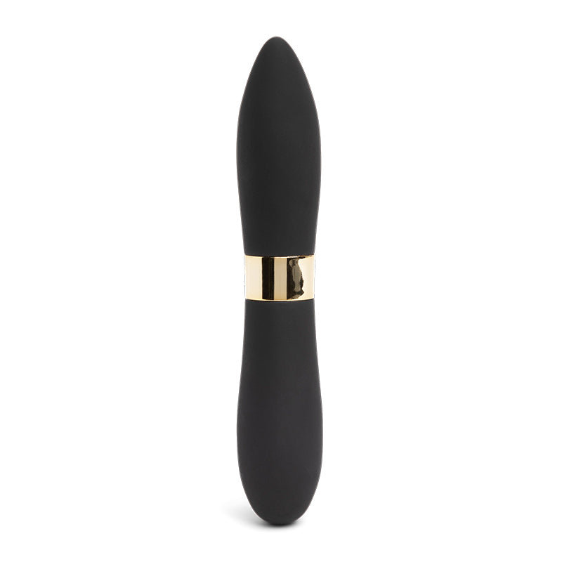 Deux Bullet by Nu Sensuelle, double-ended vibrator with 12 speeds per end, waterproof design, and powerful motors.

double-ended vibrator, dual-motor vibe, clitoral stimulation, nipple stimulation, waterproof vibrator, rechargeable vibe, 60SX motor, body-safe silicone toy, versatile sex toy, coral vibrator, magenta vibrator, black vibrator, pinpoint stimulation, rumbly vibrations