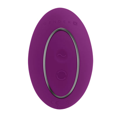 Gender X Ball Game Rechargeable Silicone Rotating Vibrator