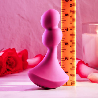 Rotating and vibrating silicone toy with dual-ball shaft, 7 vibration speeds, 5 rotation patterns, ergonomic base, and waterproof design.

rotating vibrating toy, dual silicone balls, vibrating shaft, rotating shaft, waterproof vibrator, ergonomic base toy, USB rechargeable toy, silicone vibrator, phthalate-free, body-safe toy.