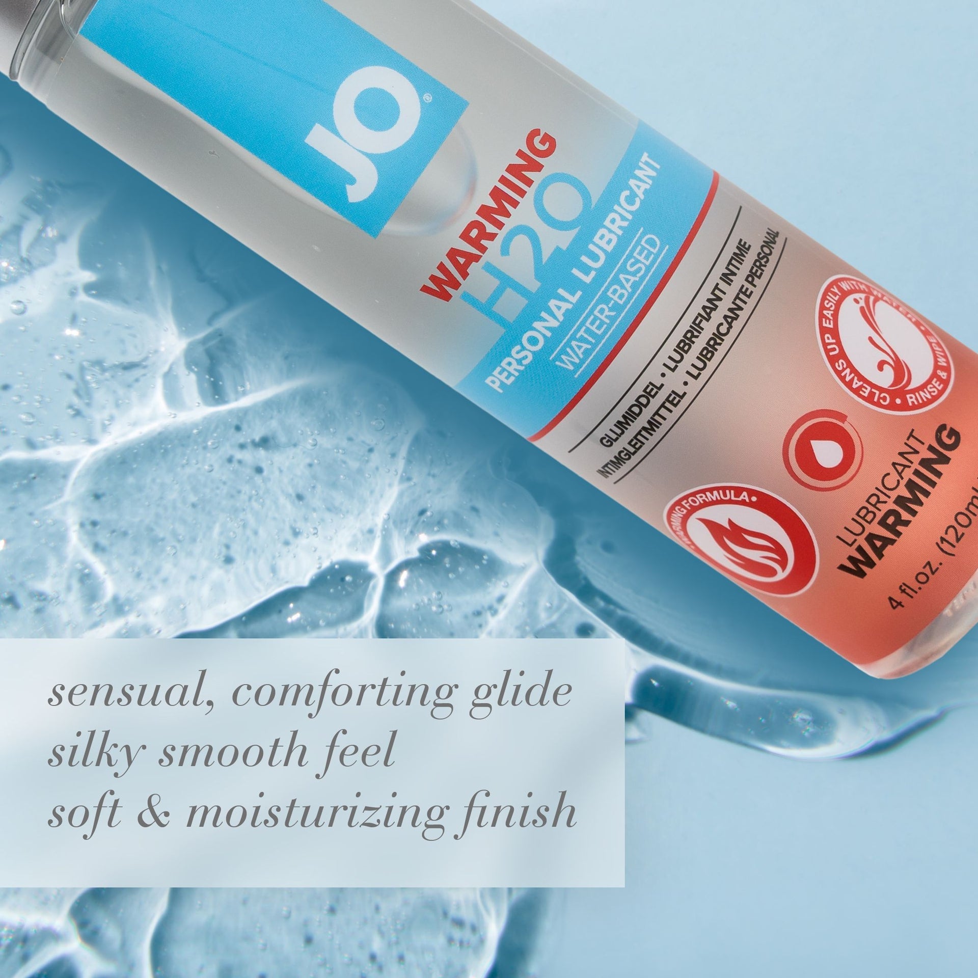 H2O Warming Water Based Lubricant | System JO