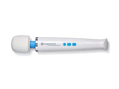 Magic Wand Rechargeable cordless massager with a soft silicone head, flexible neck, four speeds, and deep vibrations, delivering up to 6,300 RPM.

Magic Wand Rechargeable, cordless Magic Wand, Hitachi wand, rechargeable massager, 6,300 RPM massager, silicone head massage wand, four-speed massager, iconic Magic Wand, powerful massage wand, plug-and-play vibrator, Magic Wand with vibration patterns.