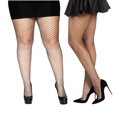 Gaia Spandex Net Industrial Tights by Leg Avenue, bold fishnet design with a flattering fit, perfect for lingerie, costumes, or casual wear.

fishnet tights, industrial net tights, spandex hosiery, Leg Avenue tights, versatile fishnet leggings, lingerie tights, bold net stockings, plus-size fishnet tights, Halloween tights, stylish hosiery