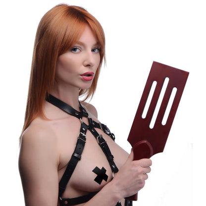 Dark Wooden BDSM Paddle ♥ Master Series