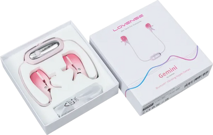 App-controlled vibrating nipple clamps with adjustable force, dual motors, and customizable settings, perfect for public play, BDSM, or solo use.

vibrating nipple clamps, app-controlled nipple toys, adjustable clamp pressure, Lovense Remote app, wearable nipple clamps, customizable vibration patterns, public play clamps, BDSM nipple clamps, rechargeable nipple toys, IPX6 water-resistant clamps.