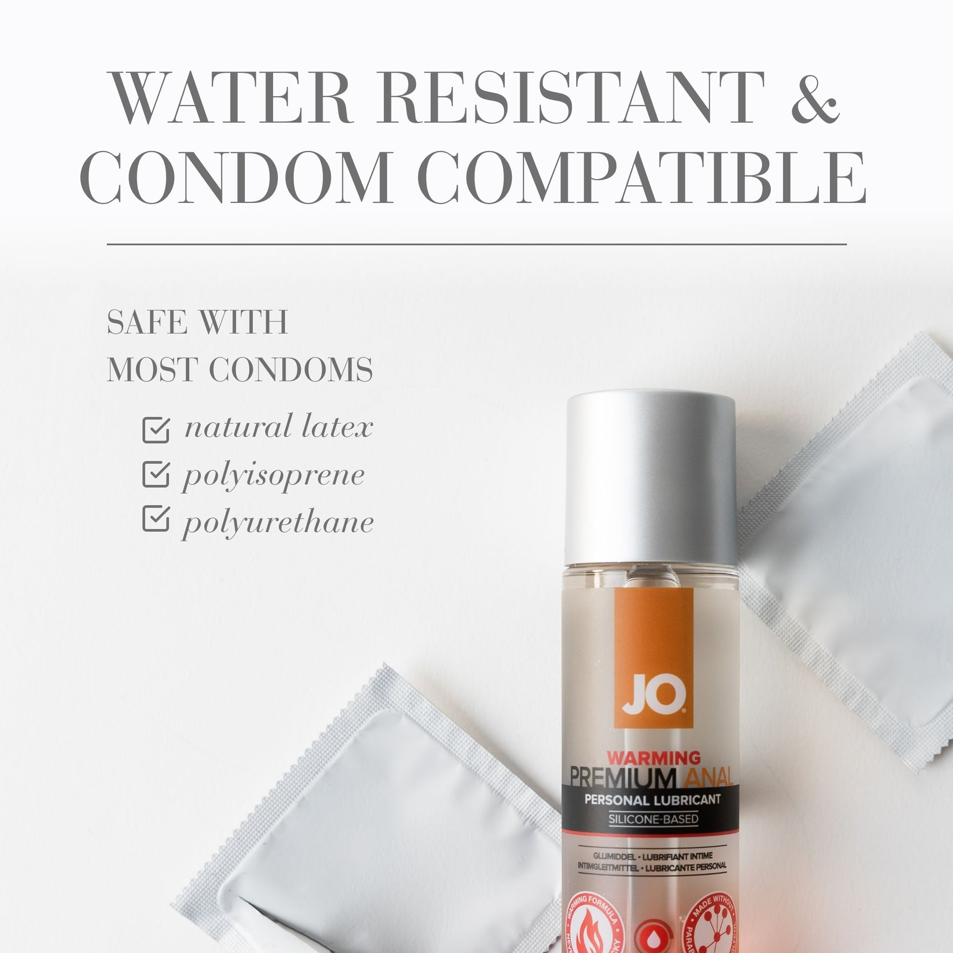 Premium Warming Anal Silicone Lubricant | System JO