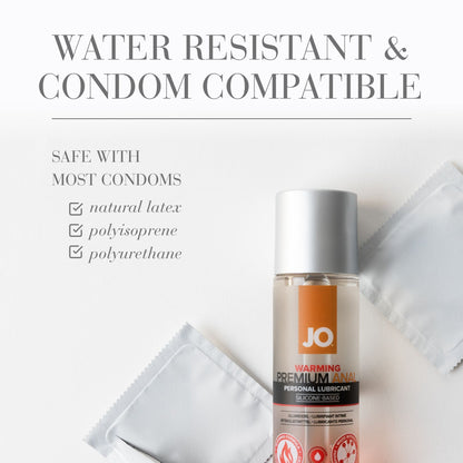 Premium Warming Anal Silicone Lubricant | System JO