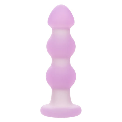 Lavender Haze™ Beaded Probe with a textured silicone design, 10 vibration functions, USB rechargeable, IPX7 waterproof, and a 1-year warranty.