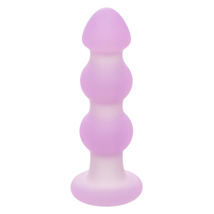 Lavender Haze™ Beaded Probe with a textured silicone design, 10 vibration functions, USB rechargeable, IPX7 waterproof, and a 1-year warranty.