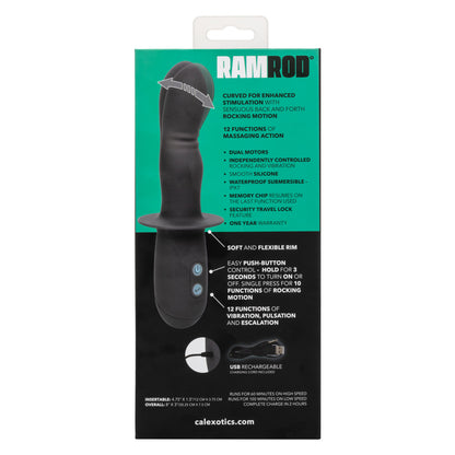 Ramrod Rocking Butt Rechargeable Silicone Anal Probe