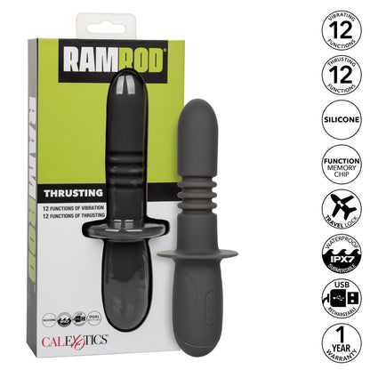 Ramrod Thrusting Rechargeable Silicone Anal Butt Probe