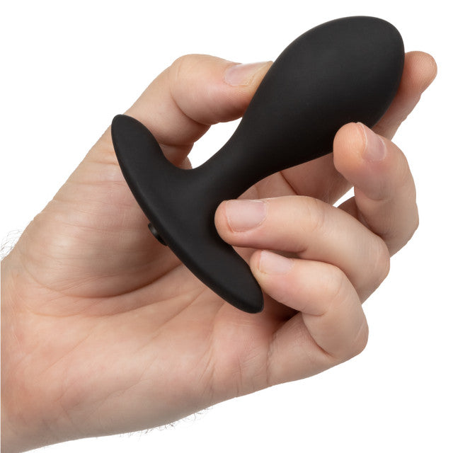 CalExotics Weighted Silicone Inflatable Plug with 1.2 oz weighted ball, customizable inflation, detachable hose, and quick-release valve for anal pleasure.

weighted inflatable plug, CalExotics inflatable anal plug, silicone anal plug, adjustable anal plug, weighted anal toy, customizable anal probe, phthalate-free inflatable plug, inflatable anal toy, quick-release anal plug, flexible silicone anal plug.