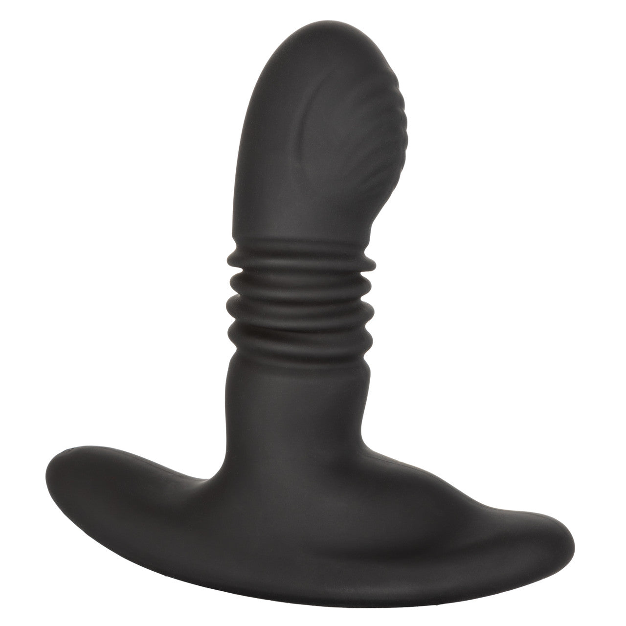 Eclipse Thrusting Rotator Probe Silicone Rechargeable Vibrating Butt Plug with Remote Control