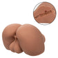 Cheap Thrills® The Mechanic realistic brown stroker with lifelike balls, textured chamber, and soft Pure Skin® material for ultimate pleasure. Keywords: lifelike stroker, realistic ass stroker, Pure Skin material, waterproof stroker, phthalate-free stroker, textured inner chamber, realistic male stroker, superior suction, heavy-duty stroker