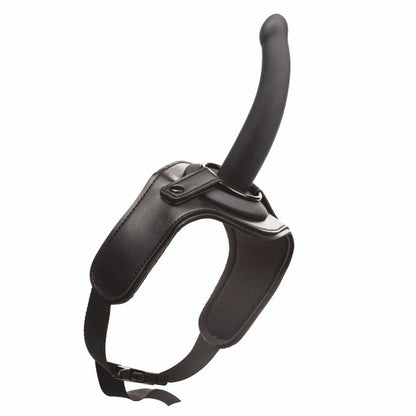 Black Onyxxx™ Thigh Strap with 5-inch silicone probe and adjustable harness, perfect for hands-free and roleplay fun.
Keywords: adjustable strap-on harness, beginner strap-on set, silicone probe, hands-free strap-on, suction cup probe, roleplay harness, unisex strap-on set, phthalate-free silicone, waterproof probe