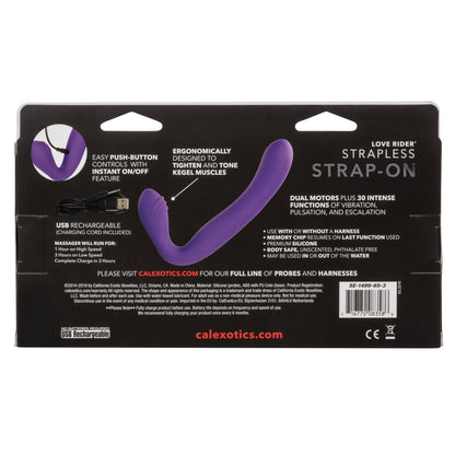 Her Royal Harness® Love Rider® Strapless Strap-On ♥ Silicone, Waterproof, Rechargeable ♥ Cal Exotics