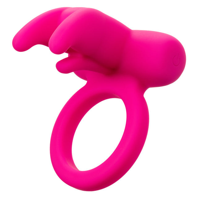 Silicone Rechargeable Triple Clit Flicker with 7 vibrations, bunny ear teasers, and waterproof design.

Keywords: Triple Clit Flicker, vibrating cock ring, bunny ear clit stimulator, couples vibrating ring, waterproof cock ring, rechargeable clit flicker, 7-function cock ring, silicone vibrating ring, shared pleasure toy, body-safe cock ring.