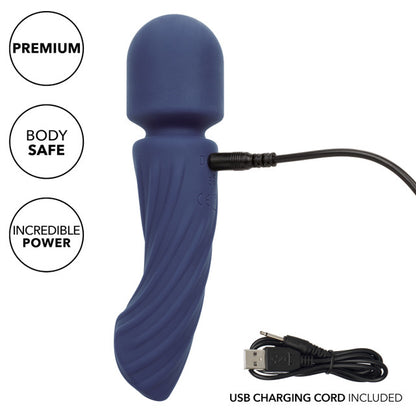 Charisma Allure dual-motor waterproof massager, featuring 12 vibration functions, ergonomic design, and USB rechargeability for personalized pleasure

dual-motor vibrator, waterproof IPX7 massager, rechargeable silicone vibrator, 12-function vibrating wand, flexible head massager, textured silicone massager, travel-friendly vibrator, USB rechargeable massager, blue vibrating wand