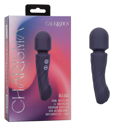 Charisma Allure dual-motor waterproof massager, featuring 12 vibration functions, ergonomic design, and USB rechargeability for personalized pleasure

dual-motor vibrator, waterproof IPX7 massager, rechargeable silicone vibrator, 12-function vibrating wand, flexible head massager, textured silicone massager, travel-friendly vibrator, USB rechargeable massager, blue vibrating wand