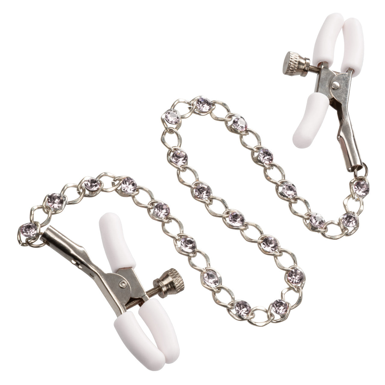 Nipple Play Crystal Chain Adjustable Nipple Clamps