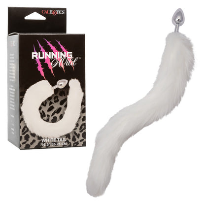 Running Wild Faux Fur Tail and Metallic Anal Plug