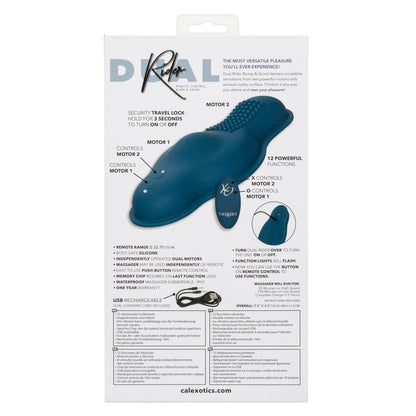 Blue silicone dual-motor massager with nubbed grinding surface, 12 vibration functions, waterproof build, and remote control.
Keywords: dual motor vibrator, remote control massager, waterproof grinding vibrator, blue silicone massager, 12 vibration functions, USB rechargeable vibrator, nubbed grinding massager, phthalate-free massager, self-love vibrator.