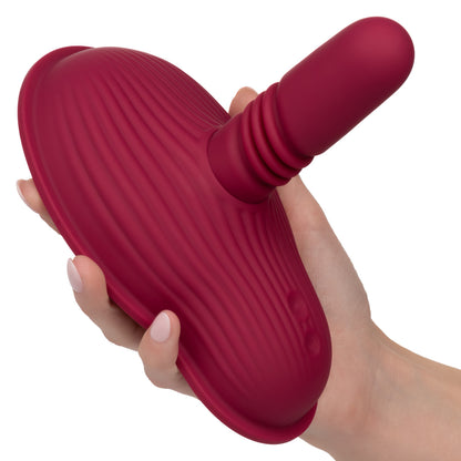 Red silicone thrusting and grinding massager with 12 vibration functions, remote control, ribbed design, and waterproof build.
Keywords: thrusting massager, remote control vibrator, waterproof thrusting toy, red silicone massager, 12 vibration functions, ribbed grinding vibrator, USB rechargeable massager, dual motor vibrator, self-love massager.