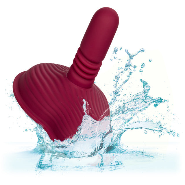 Red silicone thrusting and grinding massager with 12 vibration functions, remote control, ribbed design, and waterproof build.
Keywords: thrusting massager, remote control vibrator, waterproof thrusting toy, red silicone massager, 12 vibration functions, ribbed grinding vibrator, USB rechargeable massager, dual motor vibrator, self-love massager.