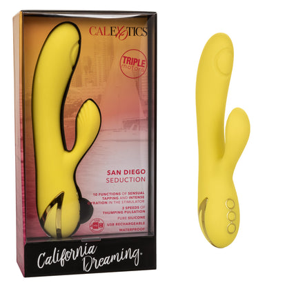 G Spot Thumping Rechargeable Silicone Rabbit Vibrator | California Dreaming San Diego Seduction