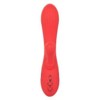 Swinging Teaser Heated Rechargeable Silicone Rabbit Vibrator | California Dreaming Palisades Passion